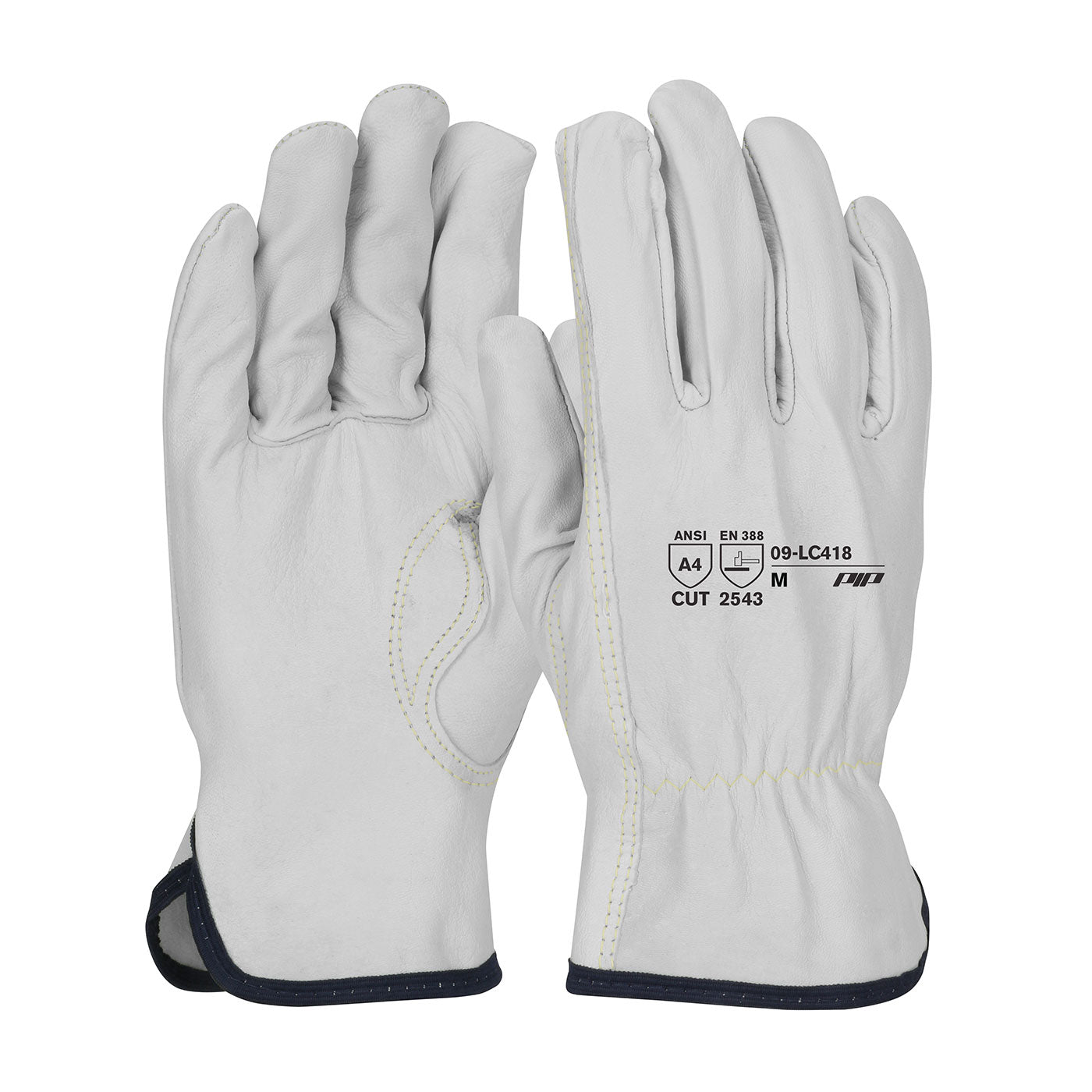 PIP 09-LC418 glove - leather - Natural
