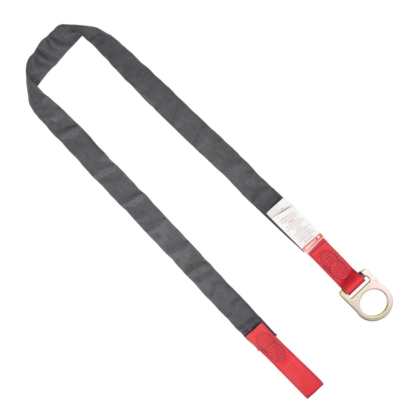 KStrong 6 ft. Concrete Embed Anchor Strap with Loop and D-ring (ANSI)