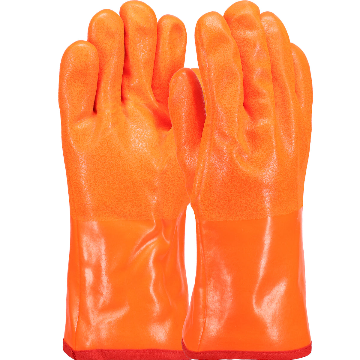 PIP 1027ORF – PVC Dipped Glove with Insulated Foam Liner and Rough Finish - 12" Length