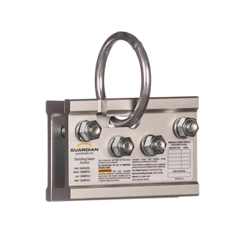 Guardian 10600 - Standing Seam Roof Anchor - manufacturer product image