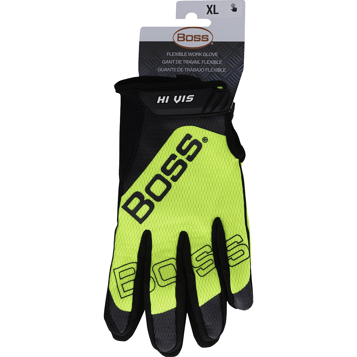 PIP 120-MV1230T glove - uncoated coated - Hi-Vis Yellow