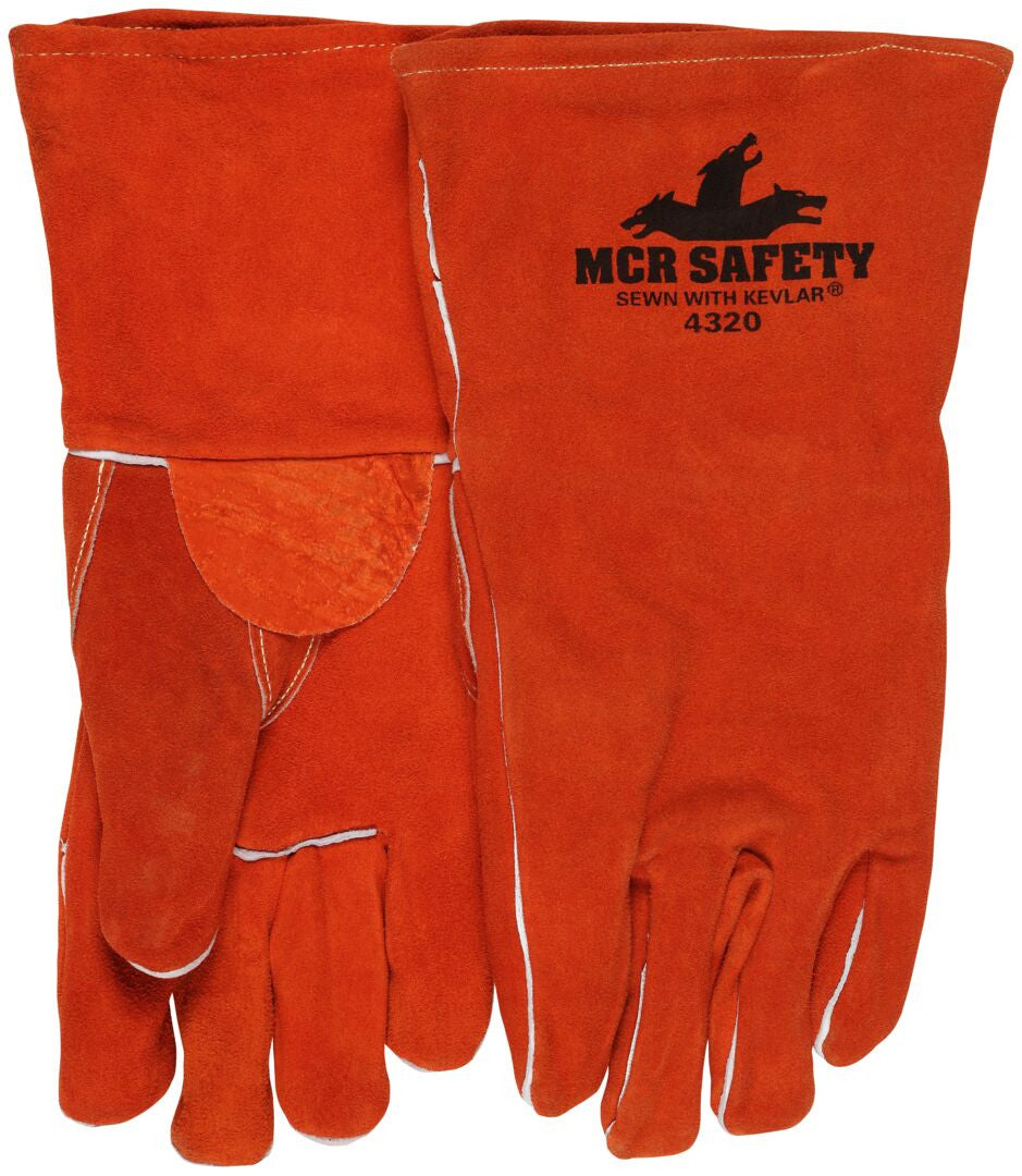 MCR Safety 4320 - Weld,Cow, Split, S-B+,Cot Drill, Reinfd - manufacturer product image 6