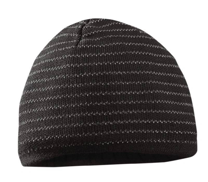 Occunomix SUSTAINABLE MULTI-BANDED REFLECTIVE BEANIE Cold Stress PPE Yellow One Size model LUX-MBRB-Y