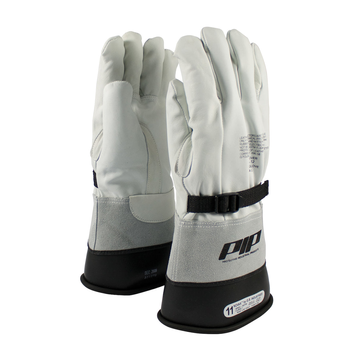 PIP 148-4000 Top Grain Goatskin Leather Protector for Novax® Gloves - Gauntlet Cuff