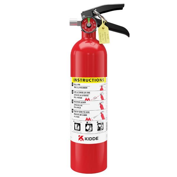 Kidde Pro 110 Consumer 2.5 lb ABC Fire Extinguisher w/ Wall Hook (Rechargeable)