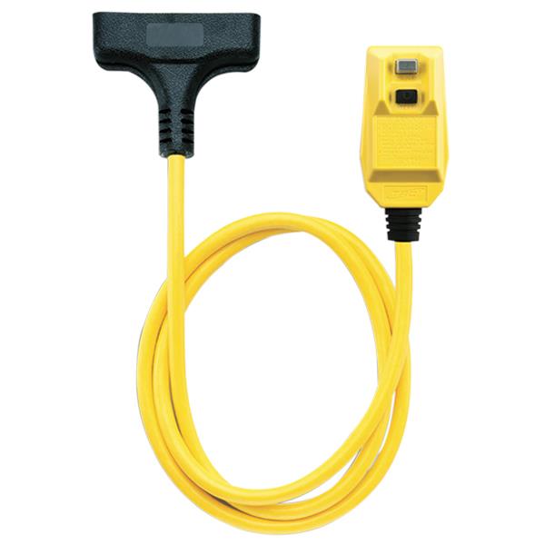 Southwire GFCI Protected SJEOW Right Angle Plug Tri-Cord