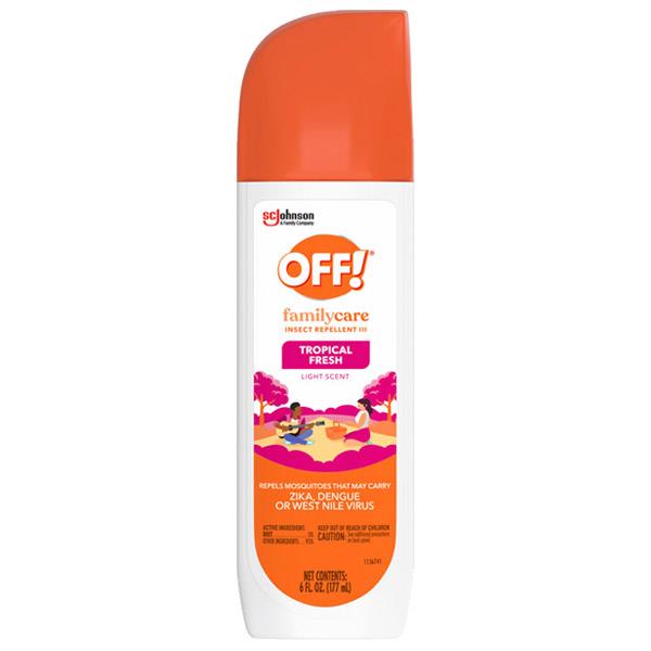 SC Johnson OFF! FamilyCare Insect Repellent III (Tropical Fresh Scent)