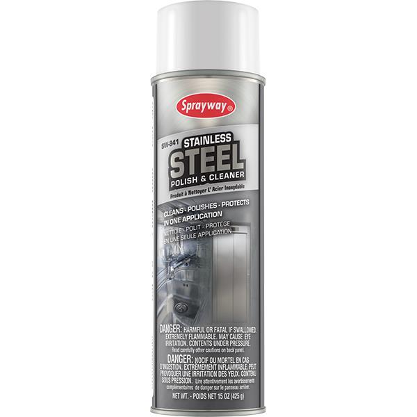 Sprayway Stainless Steel Polish and Cleaner