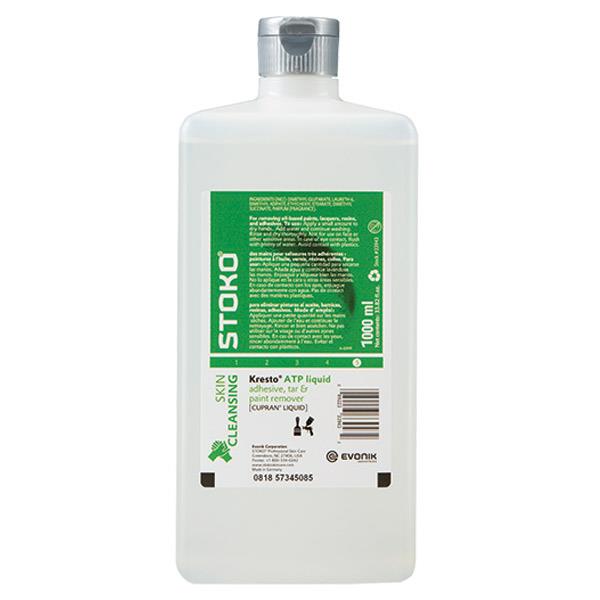 SC Johnson Professional® Stoko® Kresto® ATP Liquid Adhesive, Tar, & Paint Remover, 1 L, 4/Case
