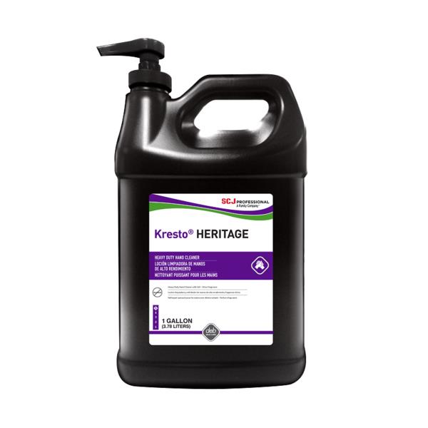 SC Johnson Professional® Kresto® Heritage Super Heavy Citrus Hand Cleaner, 1 gal Pump Bottle, 4/Case