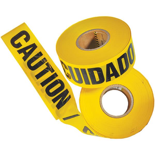 TruForce Bilingual Barricade Tape