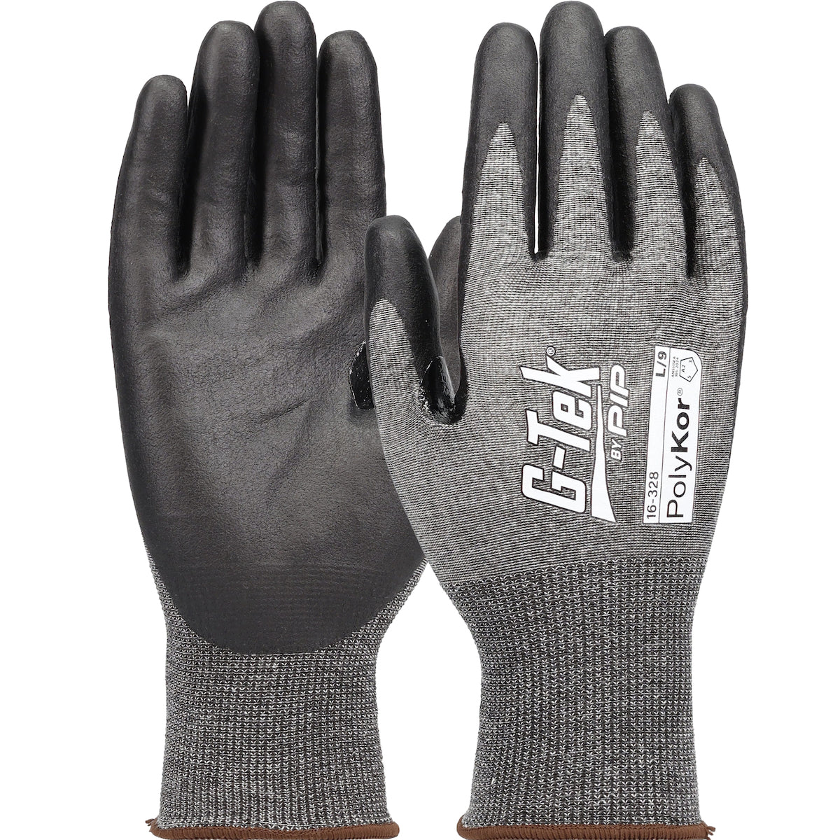 PIP 16-328 glove - chemical resistant - Gray