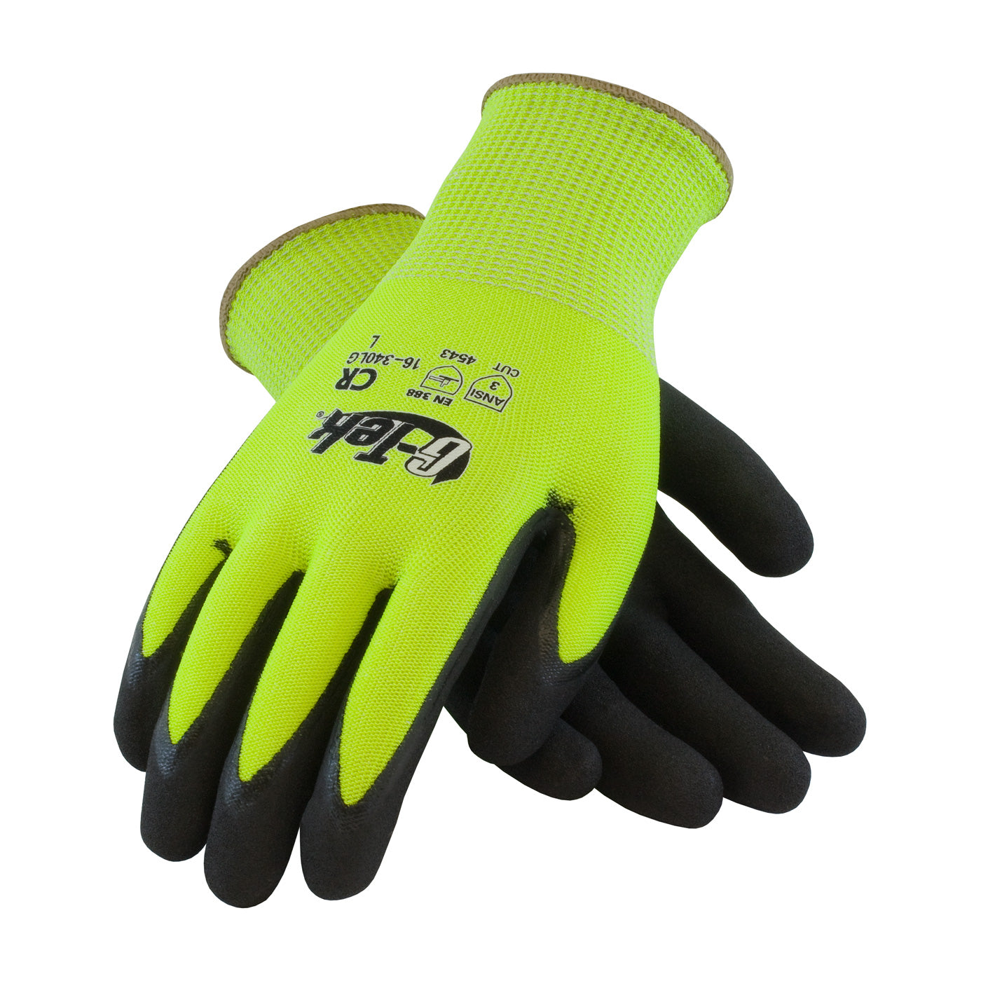 PIP 16-340LG glove - cut resistance - Hi-Vis Yellow