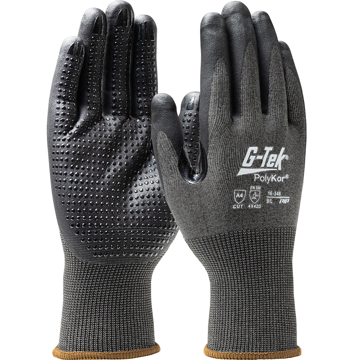 PIP 16-348 glove - cut resistance - Salt & Pepper