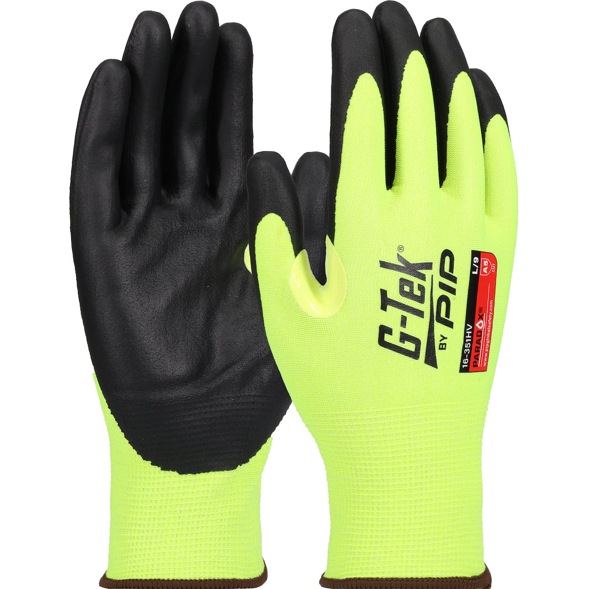 PIP 16-351HV glove - cut resistance - Hi-Vis Yellow