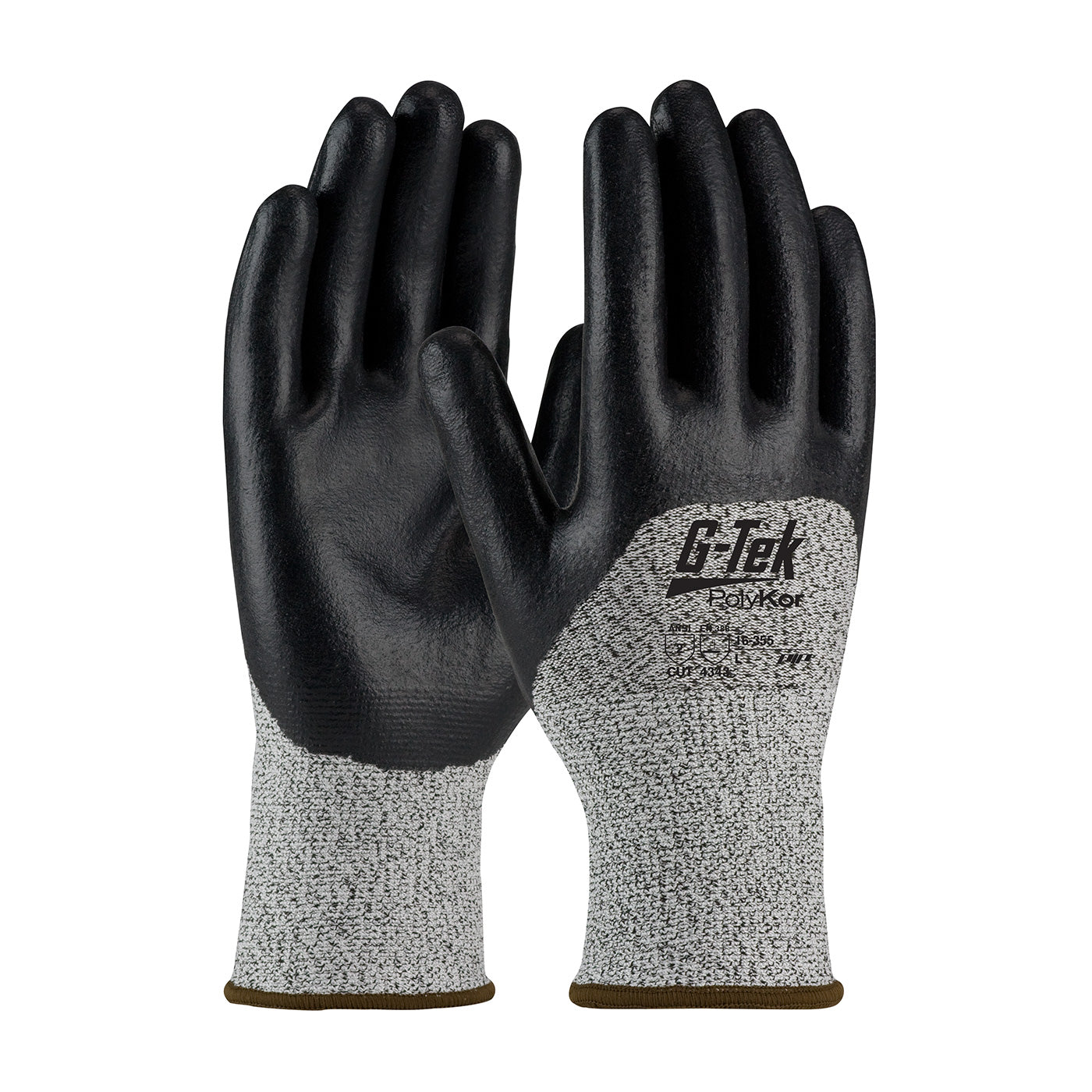 PIP 16-355 glove - chemical resistant - Salt & Pepper