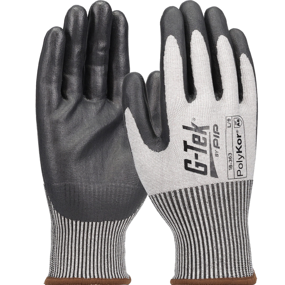 PIP 16-363 glove - cut resistance - Salt & Pepper