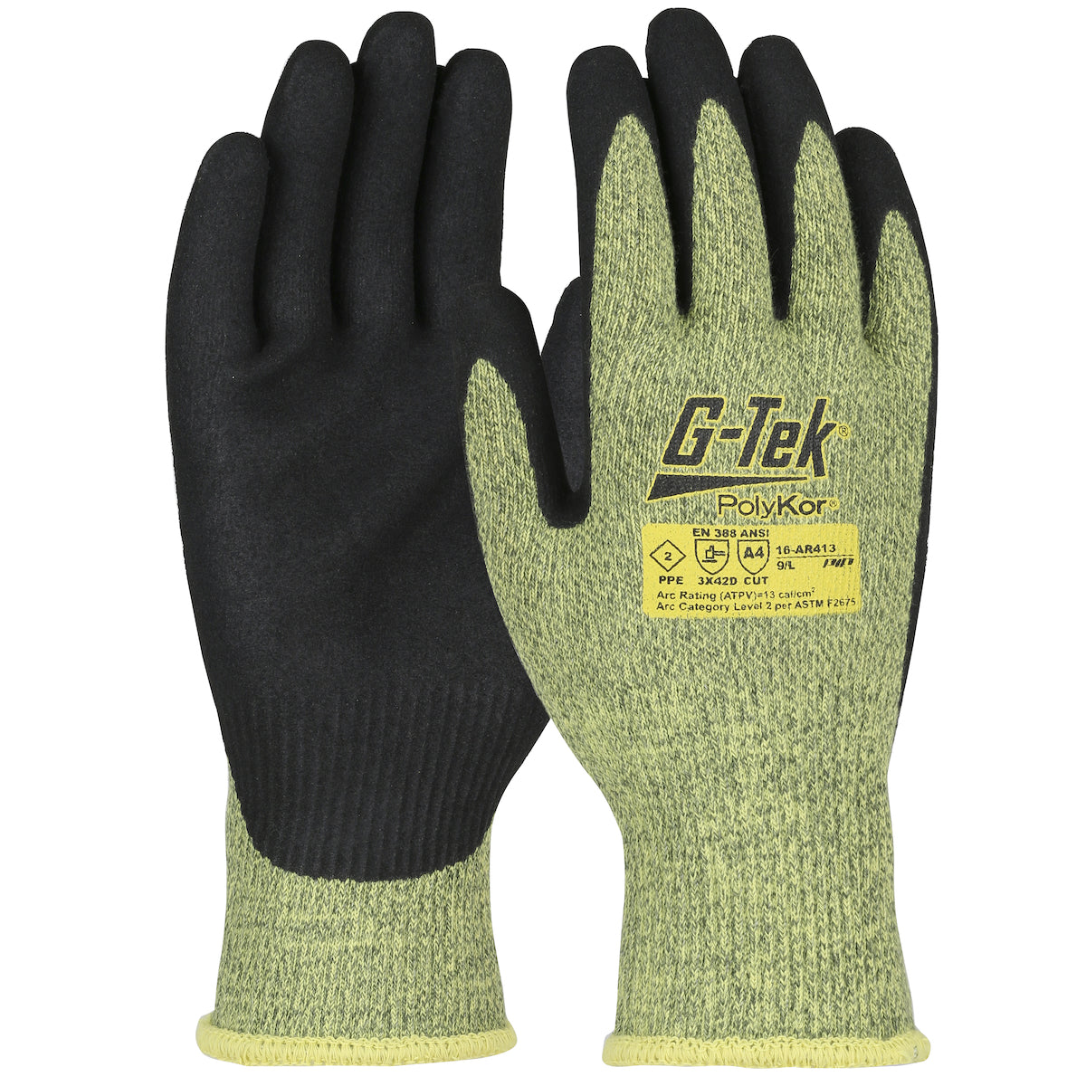 PIP 16-AR413 glove - chemical resistant - Green