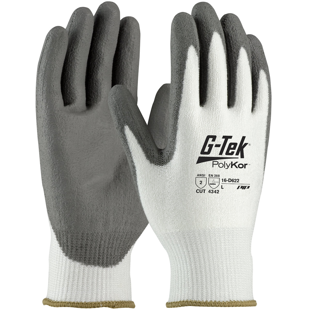 PIP 16-D622V glove - cut resistance - White
