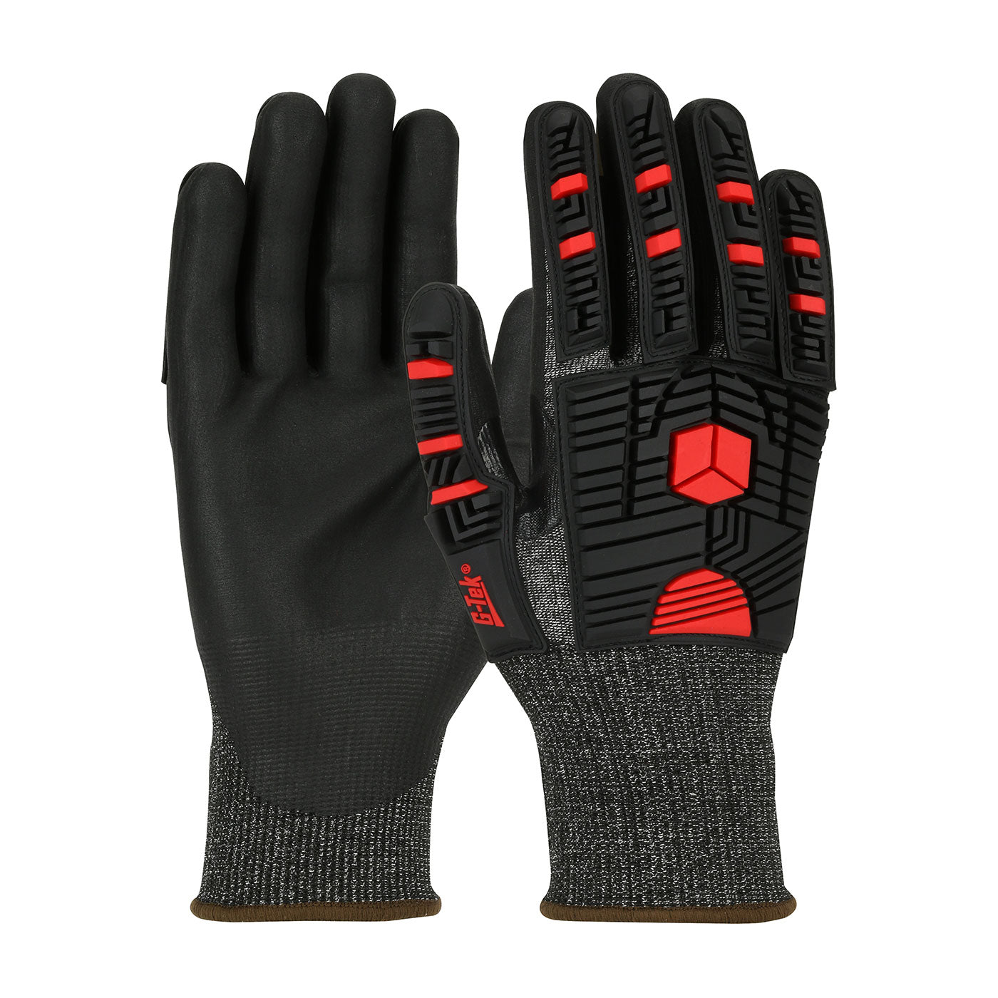 PIP 16-MP785 glove - impact protection - Black