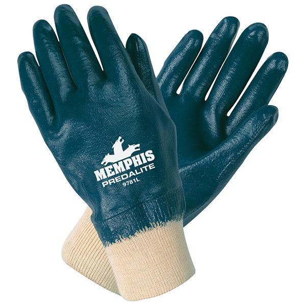 MCR Safety Predalite Supported Nitrile Gloves, Fully Coated