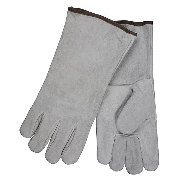 MCR Safety Split Cow Economy Shoulder Welding Gloves