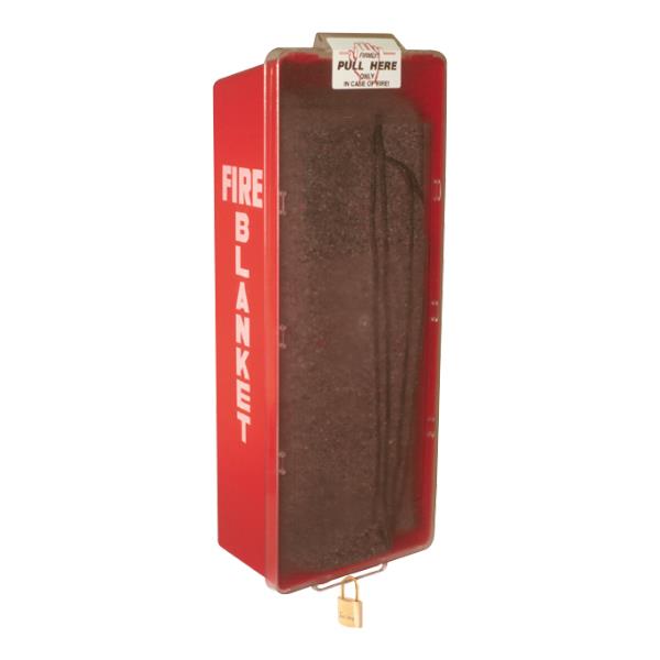 Fire Blanket and Cabinet