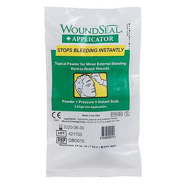 WoundSeal Blood Clot Powder, Applicator Packs, 2/Pkg
