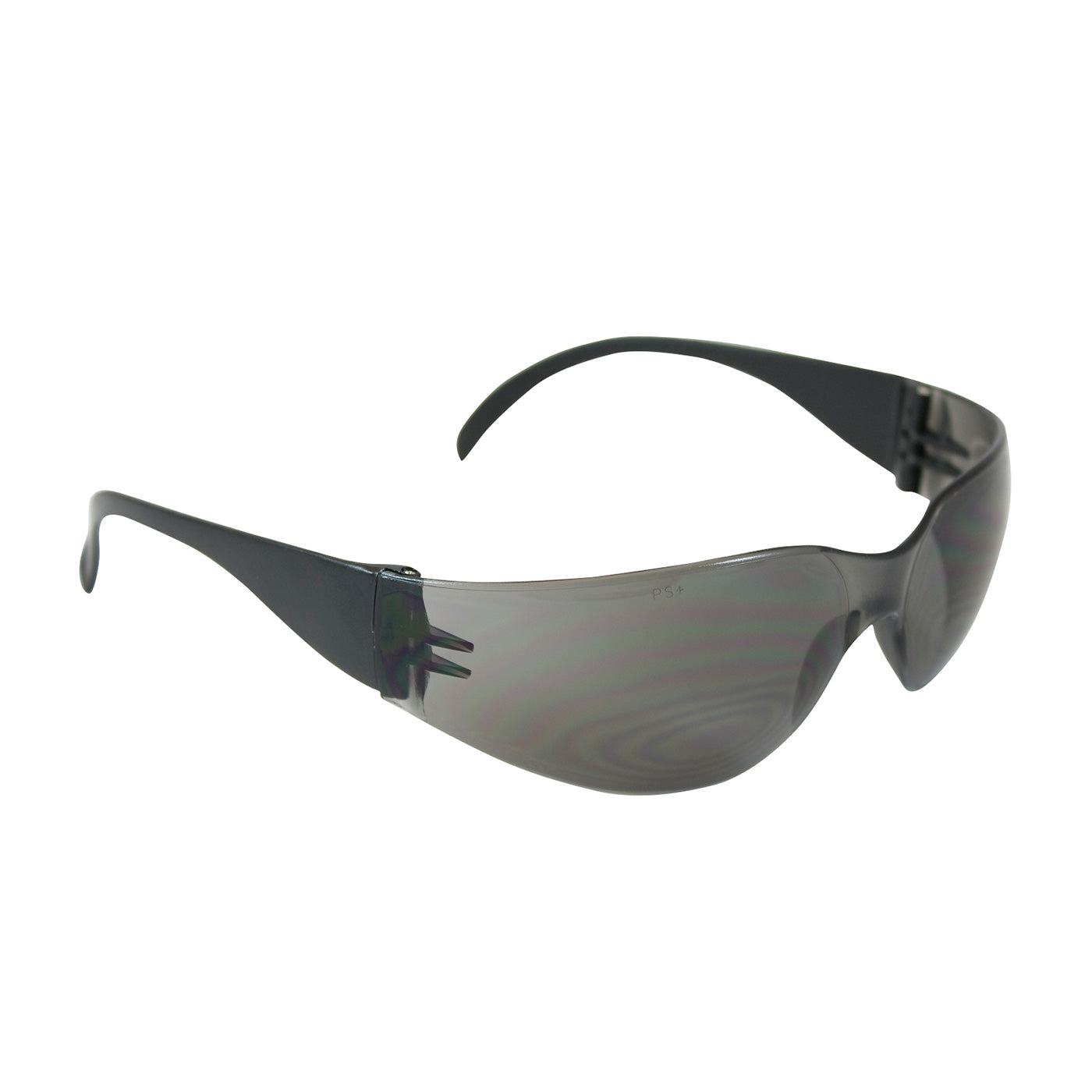 Zenon Z12™: Rimless Safety Glasses with Black Temple, Gray Lens and Anti-Scratch Coating