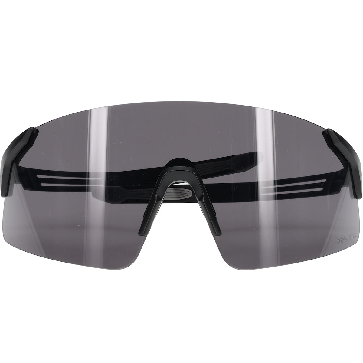 Site Boss Enhanced Coverage Frameless Safety Glasses, with Black Temples and Gray FogLess® 3Sixty™ Lens Coating