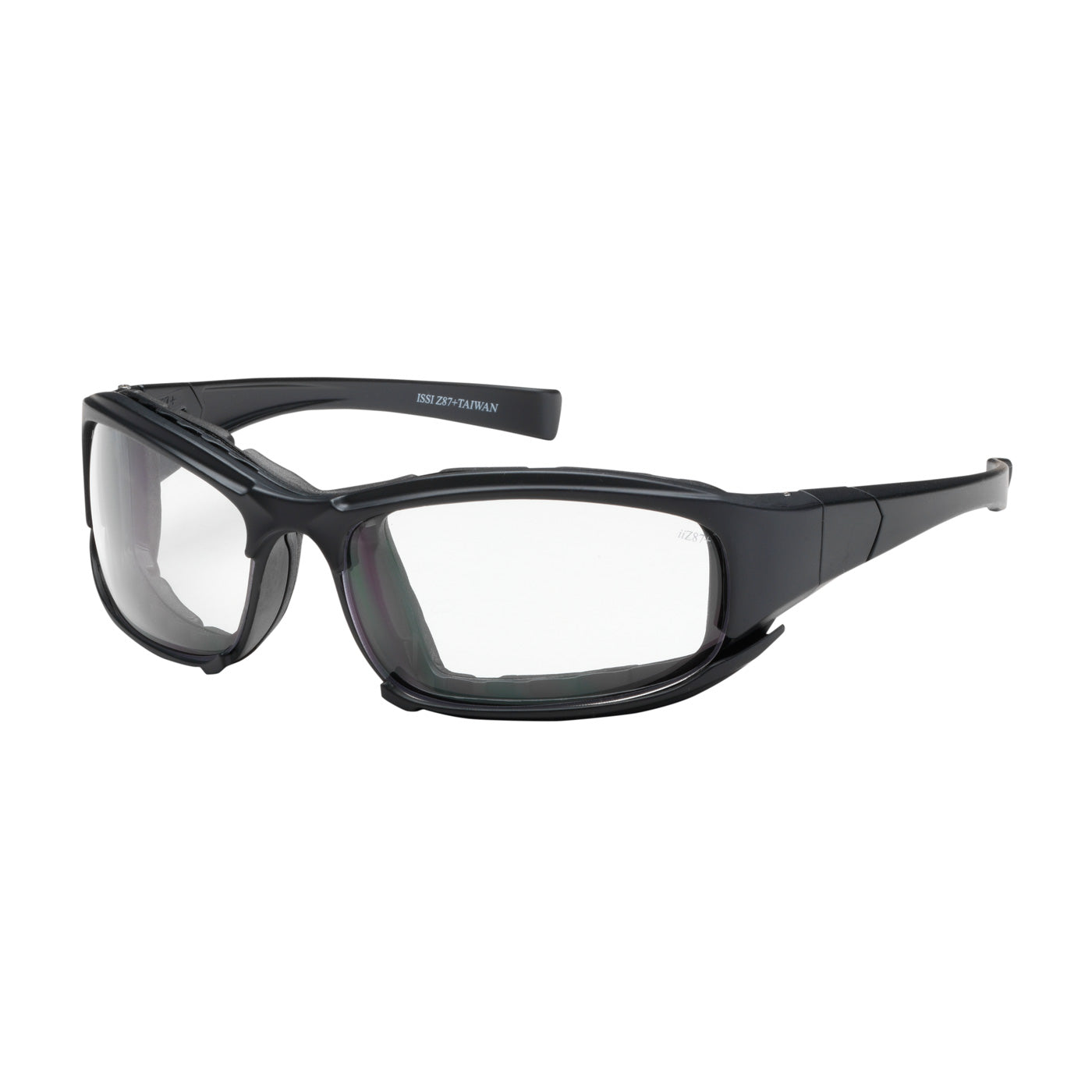 Cefiro™: Full Frame Safety Glasses with Black Frame, R