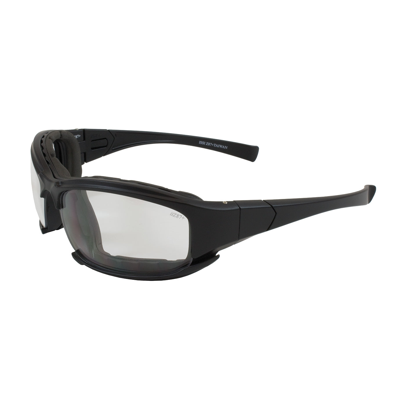 Cefiro™: Full Frame Safety Glasses with Black Frame, R