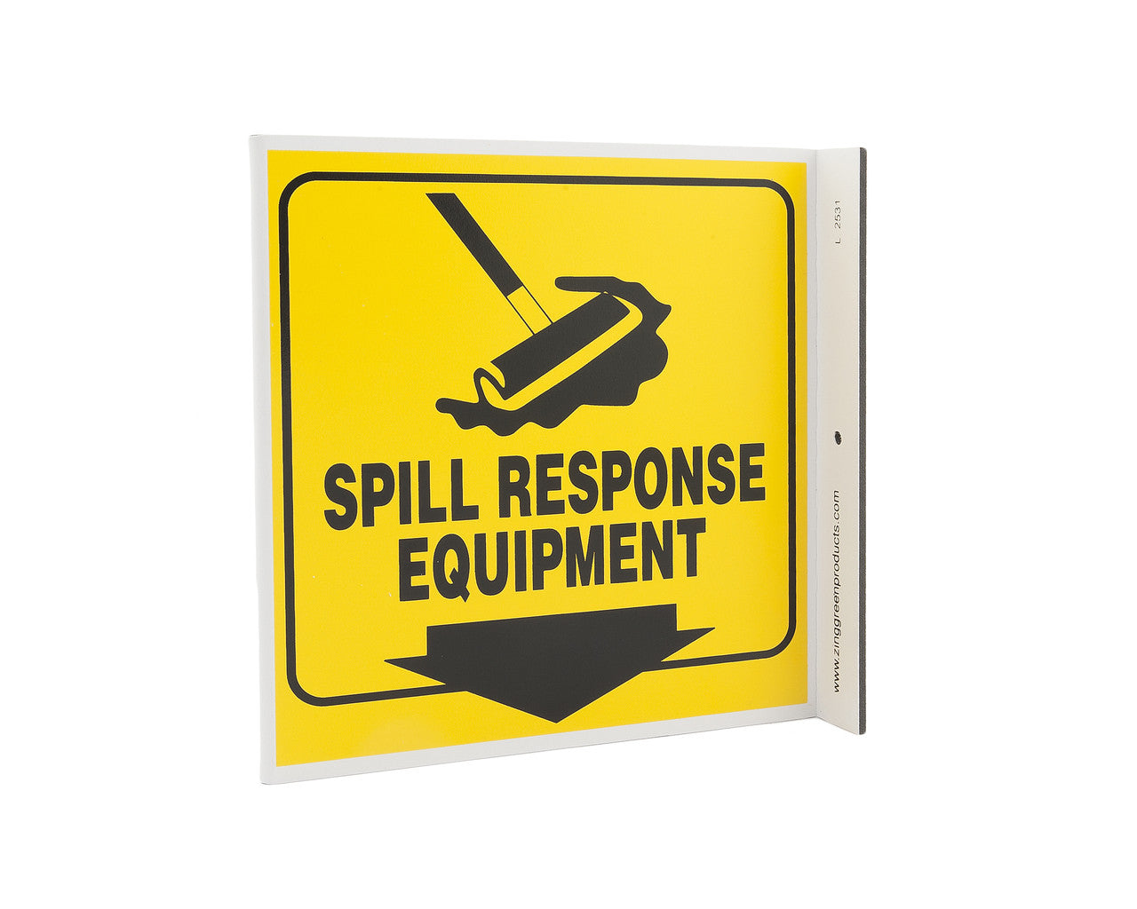 ZING Safety Sign, Spill Response Equipment L - official Zing product image 1
