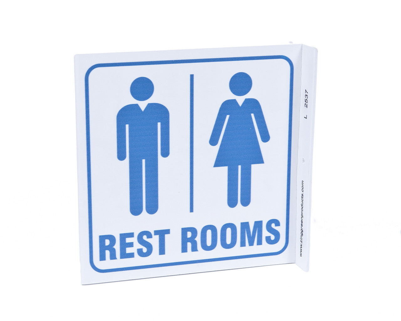ZING Safety Sign, Rest Rooms L - official Zing product image 1