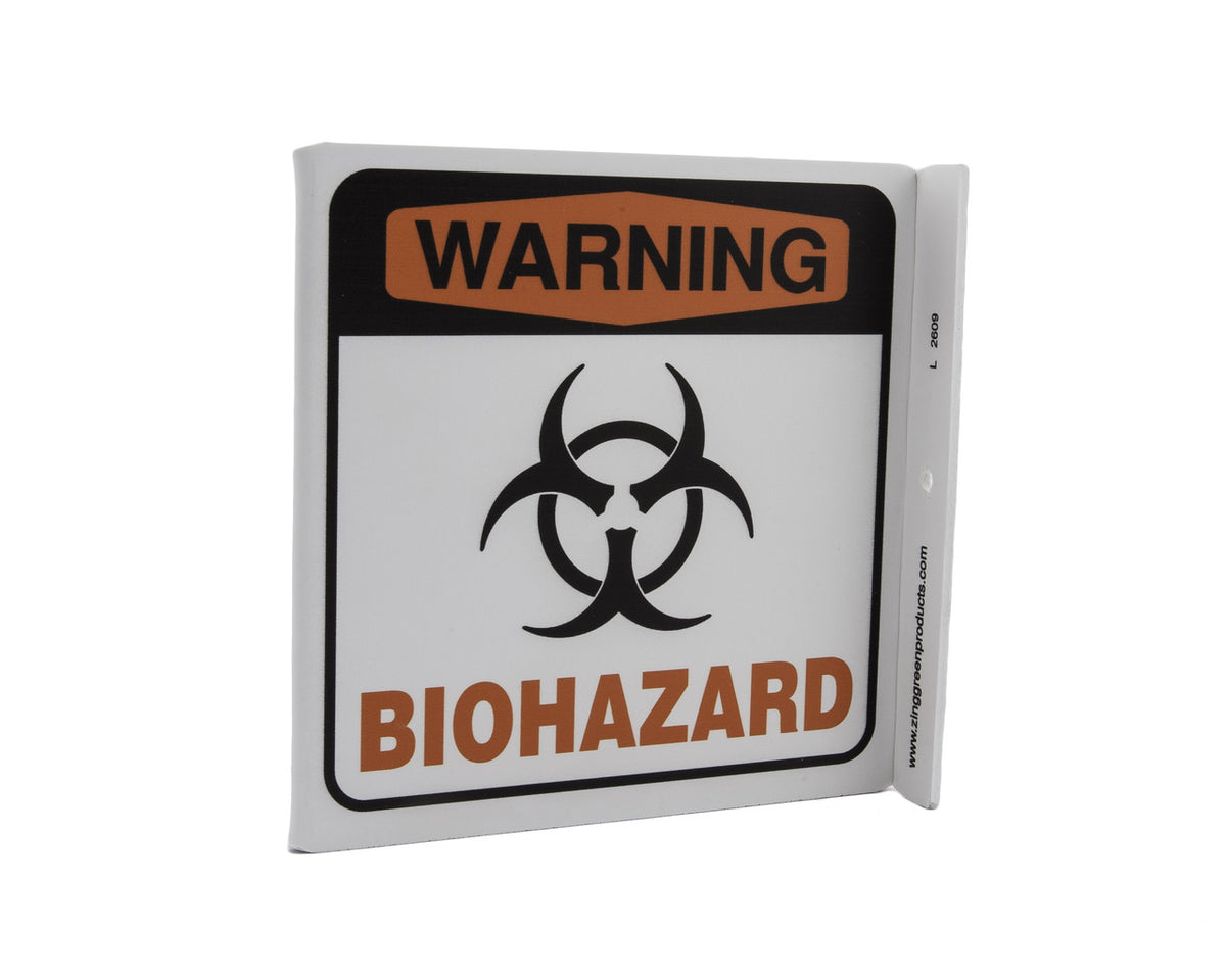 ZING Safety Sign, Warning Bioharzard L - official Zing product image 1