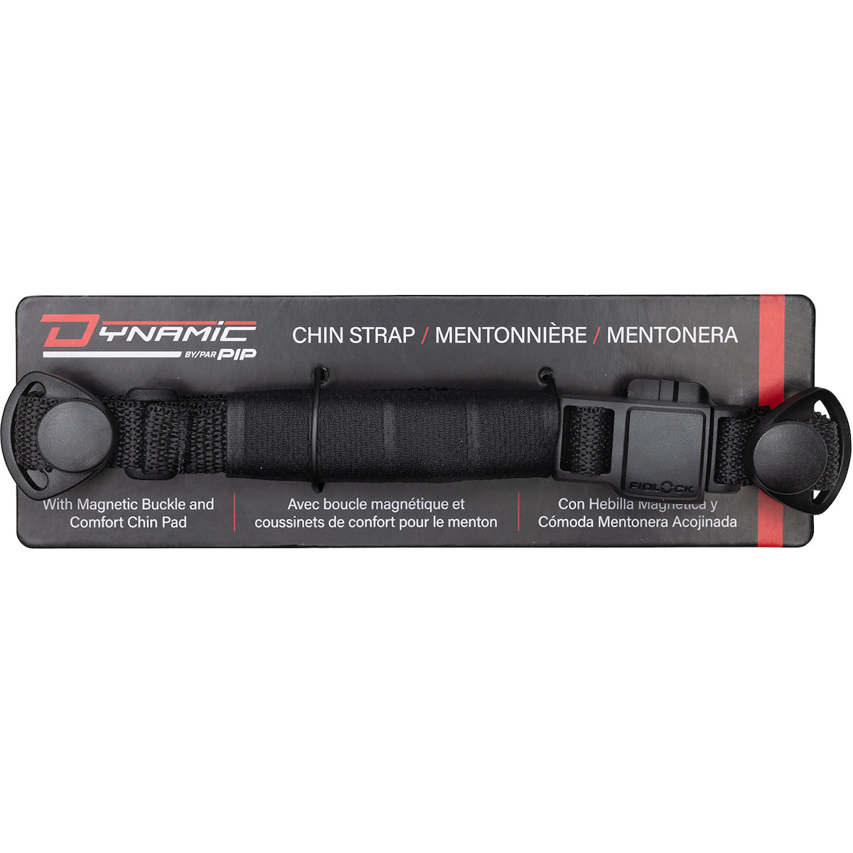 Dynamic 280-HP542MC – 4-Point Chin Strap with Magnetic Clip and Chin Pad