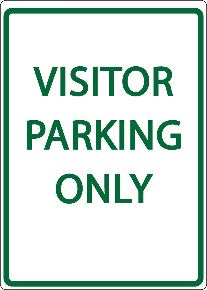 ZING Parking Sign, Visitors Parking Only On - official Zing product image 1