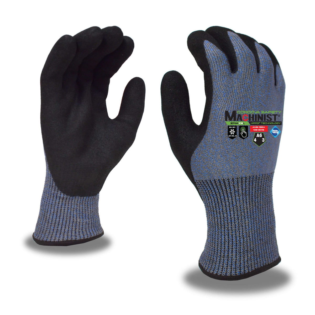 Cordova Machinist™ Hppg2 Ice, Blue Two-layer #3744ICE - 3744ICES