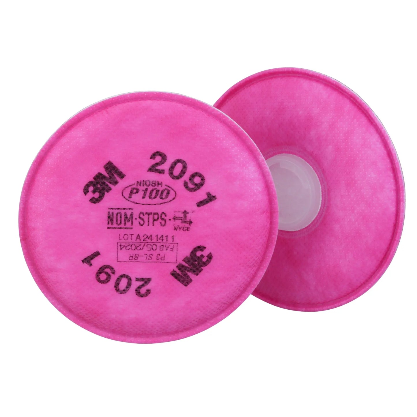 3M 2091 ™ Particulate Filter /07000(AAD), P100 100 EA/Case Worksite Safety & Industrial Supplies PPE