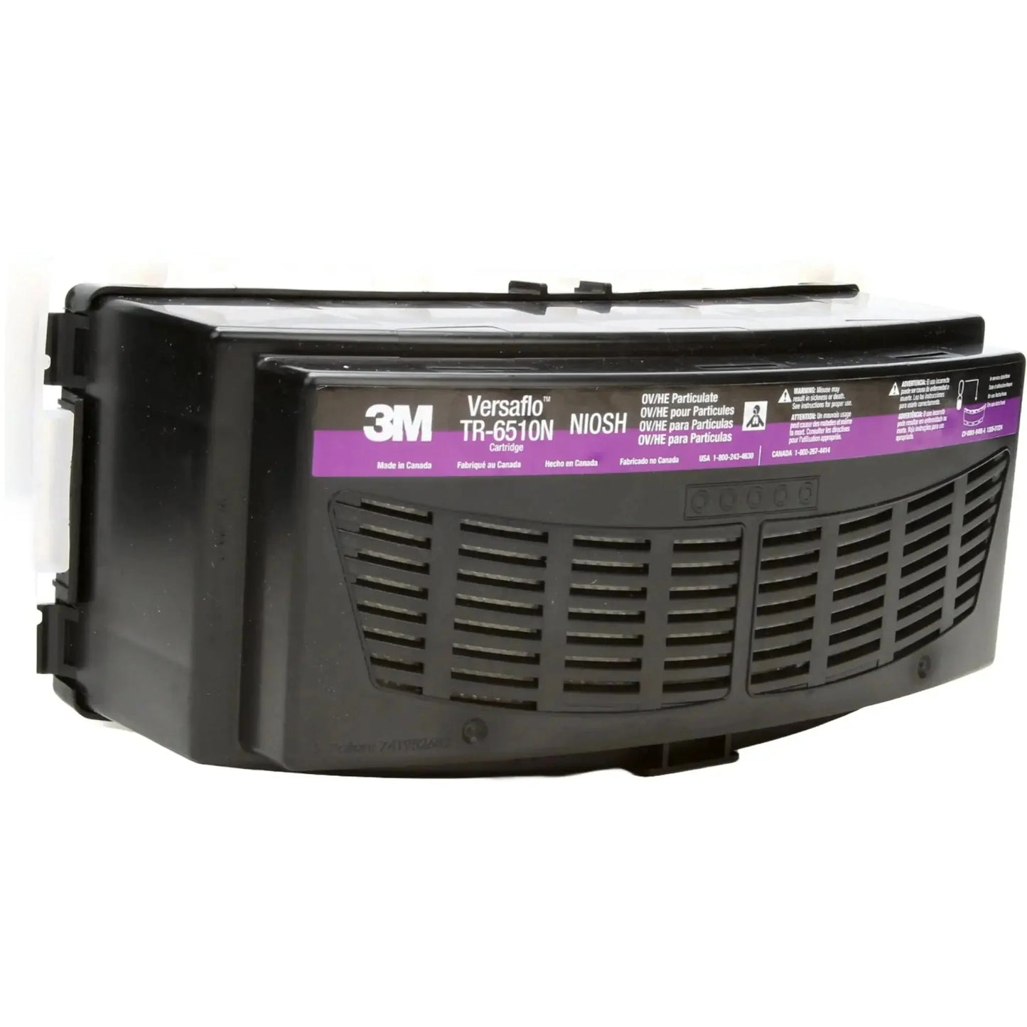 3M TR-6510N ™ Versaflo™ Organic Vapor/HEPA Cartridge /37361(AAD), for TR-600/800 PAPR, 5 EA/Case Worksite Safety & Industrial Supplies PPE
