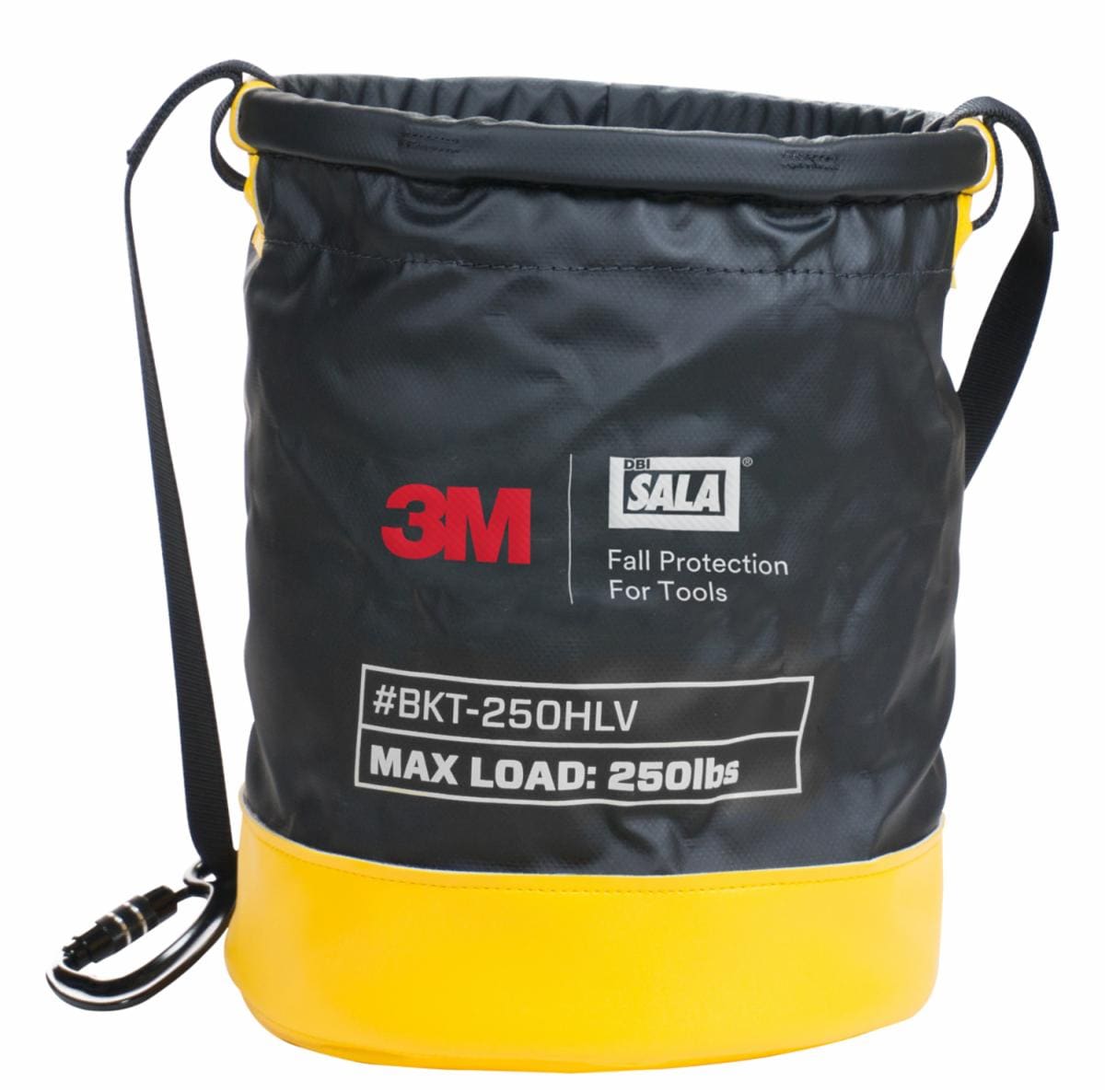 3M™ Spill Control Safe Bucket with Drawstring Closure 1500139, 250 lb Capacity, Vinyl, 12.5 in dia x 15 in