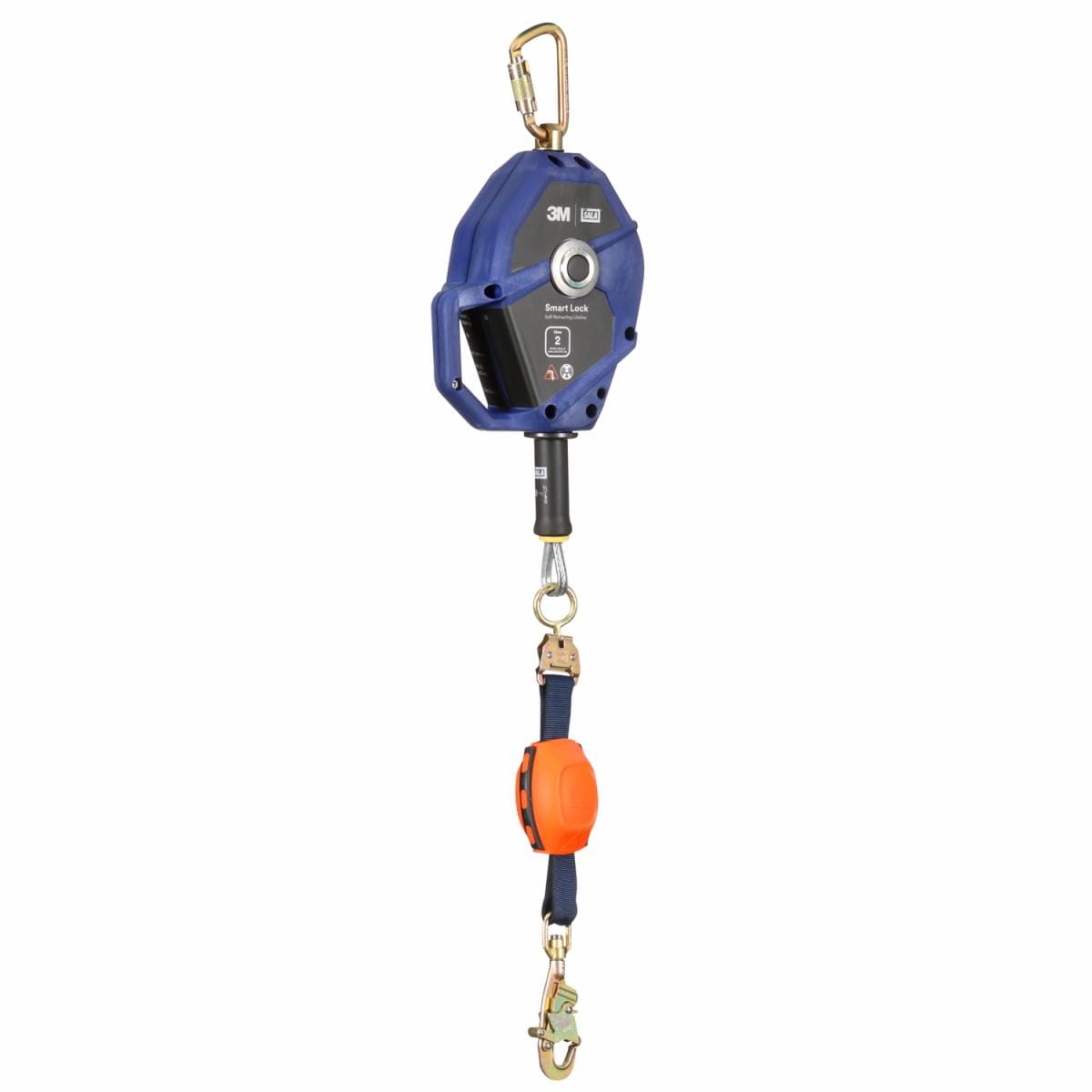 3M DBI-SALA Srl Galvanized Steel Swivel Snap Hook 20 ft