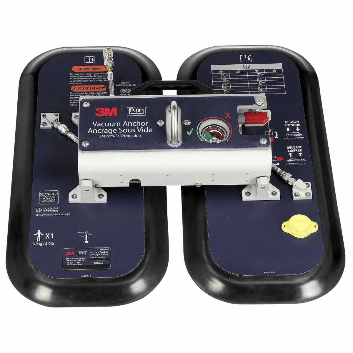 3M DBI-SALA Vac Anch W/scndry Pad