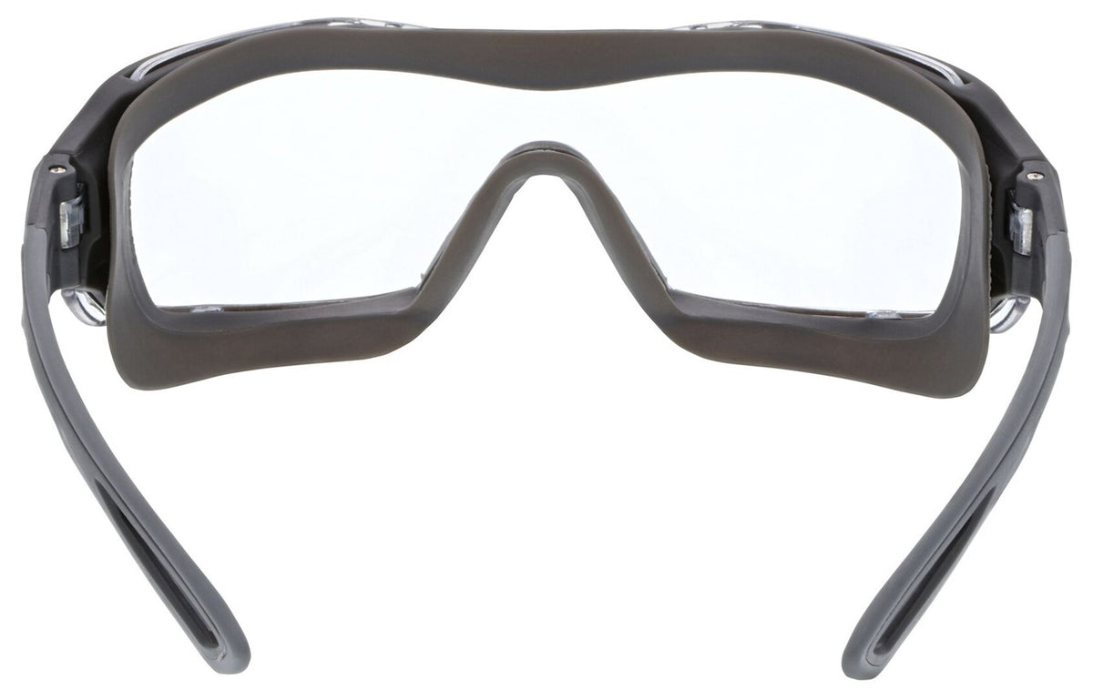 MCR Safety HB5 - Hydroblast® HB5 Series - Premium MAX6® Anti-fog Lens Coating - Soft TPR Goggle Designed Seal - ANSI D3, D4, and D5 Rated - Elastic Strap Connects to Temples - Strap Included — manufacturer image 7