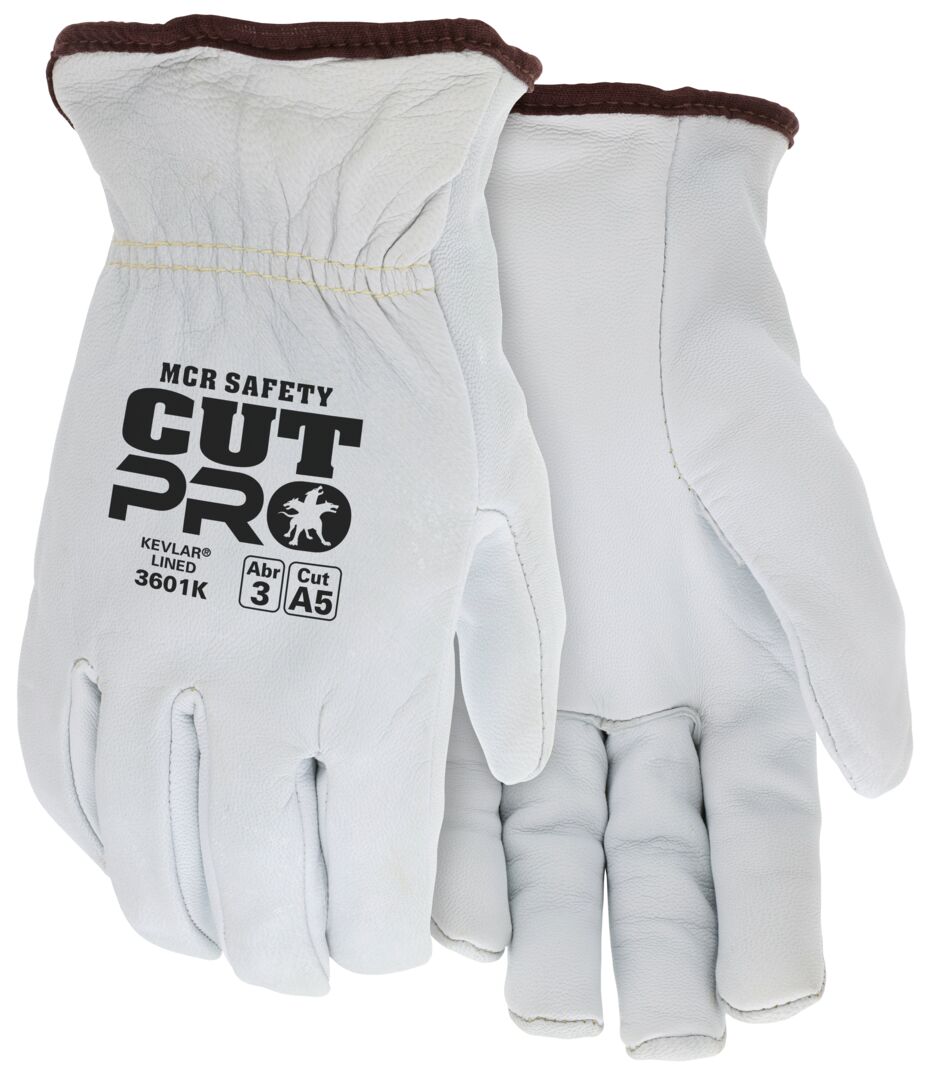 MCR Safety Work Gloves – cut resistance – Tan