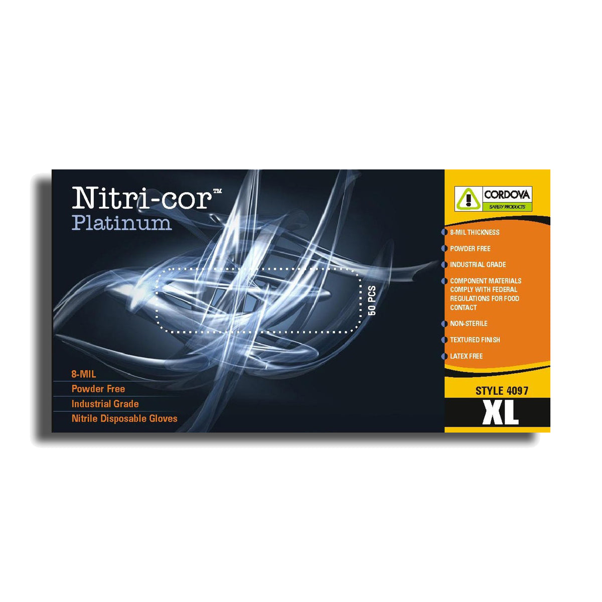 Cordova Nitri-cor Platinum™ Nitrile, Industri #4097 - 4097S image 2