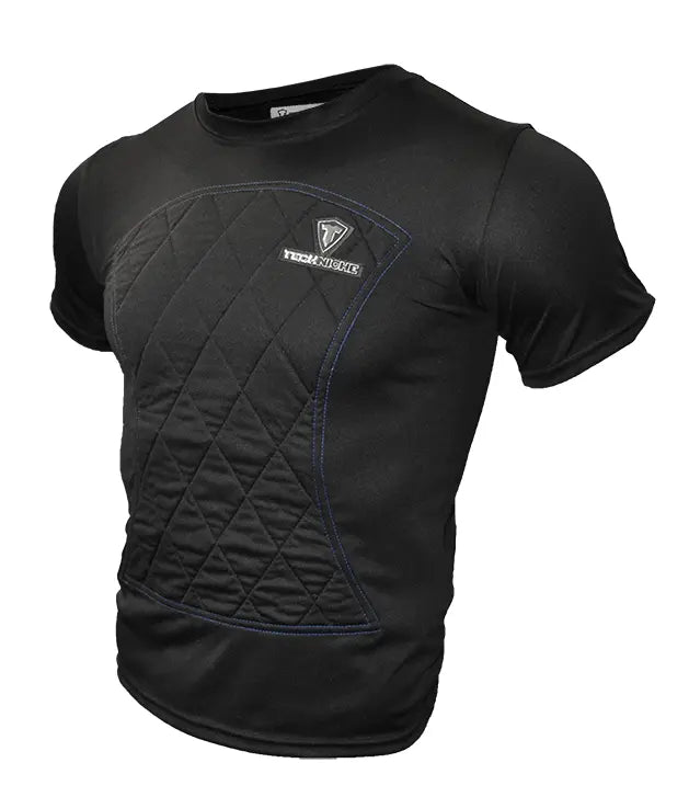 Occunomix Techniche Evaporative Cooling Kewlshirt T-Shirt Safety Workwear Black/Blue S model 6202-BK-S