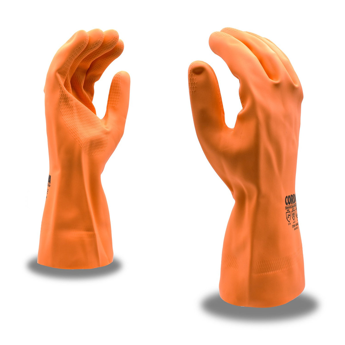 Cordova Orange Neoprene/latex Blend, Flock-lined #4340 - 4340S