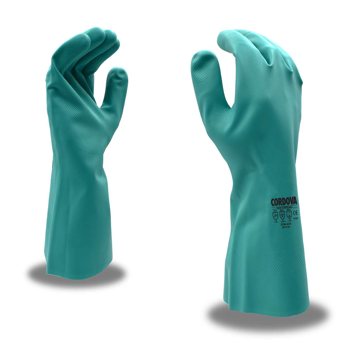 Cordova Standard Green Nitrile, Unlined, 15-mil #4530 - 4530S