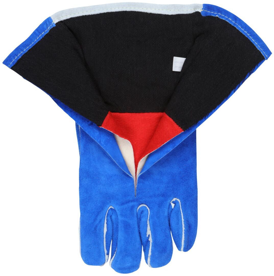 Blue Beast Cowhide Split Leather Welding Gloves, Foam Lined, 13"
Wait — I was told not to include size. Let me redo:
Blue Beast Premium Cowhide Split Leather Welding Gloves, Foam